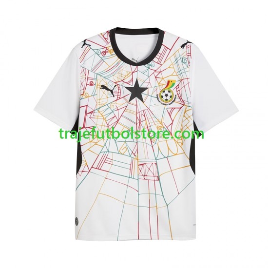 Camiseta 1ª Ghana Hombre Copa Mundial 2026 Manga Corta