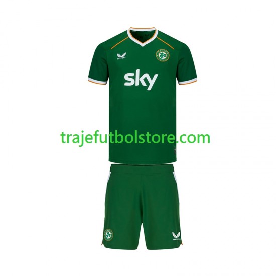 Camiseta 1ª Irlanda Niño 2026 Manga Corta
