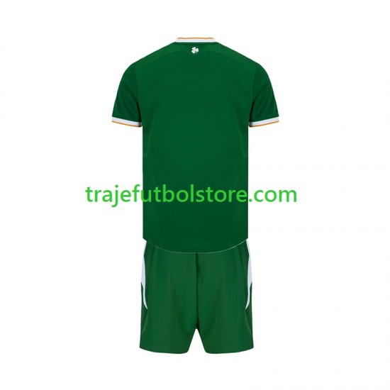 Camiseta 1ª Irlanda Niño 2026 Manga Corta