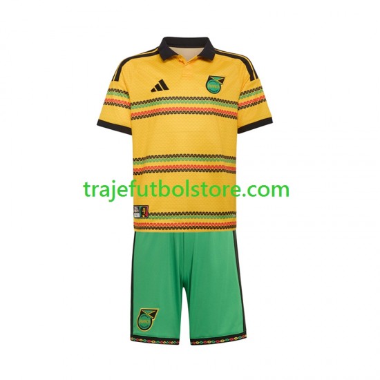 Camiseta 1ª Jamaica Niño Copa Mundial 2026 Manga Corta