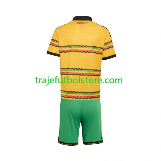 Camiseta 1ª Jamaica Niño Copa Mundial 2026 Manga Corta