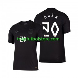 Camiseta 2ª Noruega Antonio Nusa 20 Hombre Copa Mundial 2026 Manga Corta