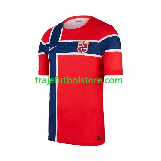 Camiseta 1ª Noruega Hombre Copa Mundial 2026 Manga Corta