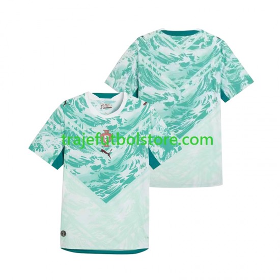 Camiseta 2ª Portugal Hombre Copa Mundial 2026 Manga Corta