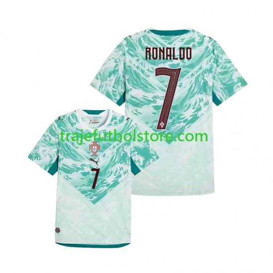 Camiseta 2ª Portugal Cristiano Ronaldo 7 Hombre 2026 2027 Manga Corta