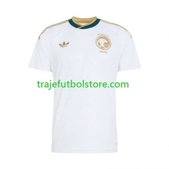 Camiseta 2ª Arabia Saudita Hombre Copa Mundial 2026 Manga Corta
