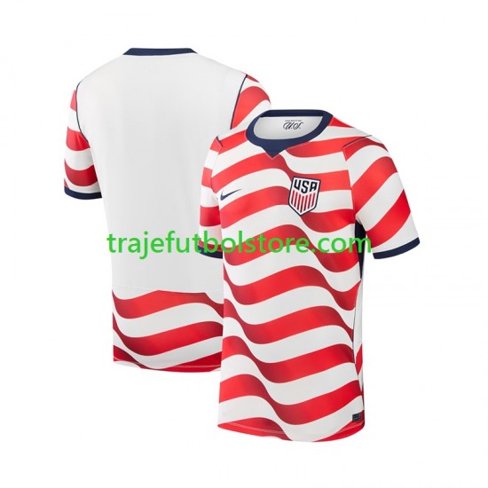 Camiseta 1ª Estados Unidos Hombre Copa Mundial 2026 Manga Corta