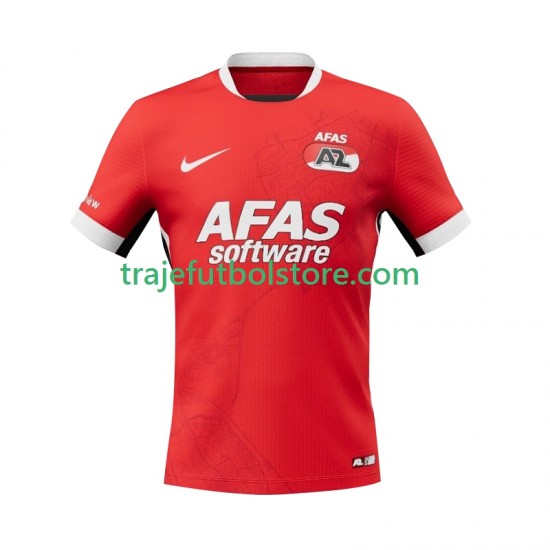 Camiseta 1ª AZ Alkmaar Hombre 2025-2026 Manga Corta
