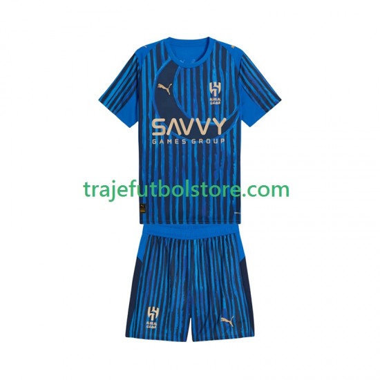 Camiseta 1ª Al Hilal CWC Niño 2025-2026 Manga Corta