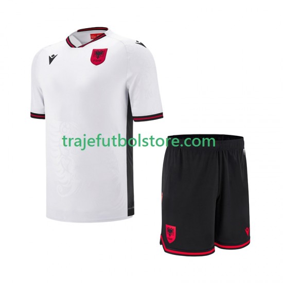 Camiseta 2ª Albania Niño 2025-2026 Manga Corta