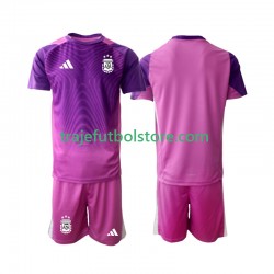 Camiseta 1ª Argentina Portero Niño 2025 Manga Corta