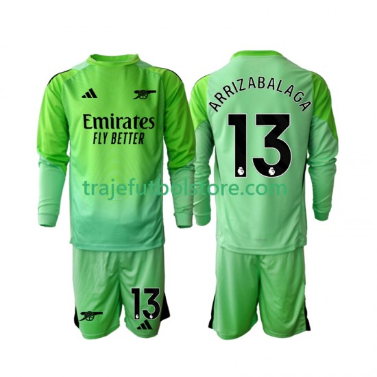 Camiseta 2ª Arsenal Kepa Arrizabalaga 13 Portero Niño 2025-2026 ML