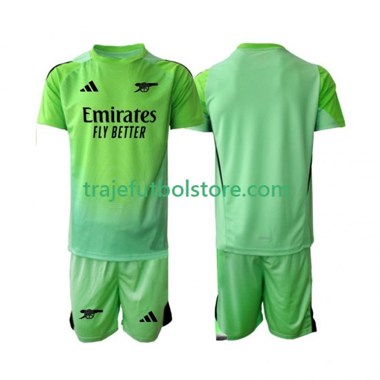 Camiseta 2ª Arsenal Portero Niño 2025-2026 Manga Corta