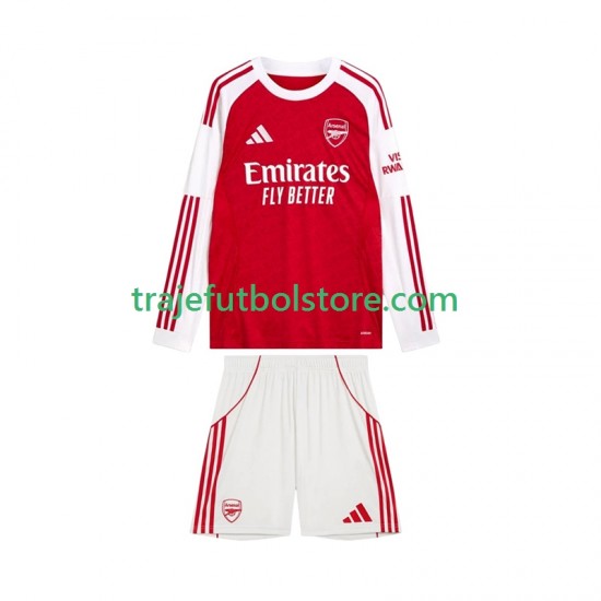 Camiseta 1ª Arsenal Niño 2025-2026 ML