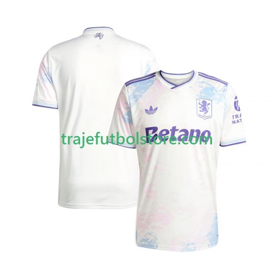 Camiseta 3ª Aston Villa Hombre 2025-2026 Manga Corta