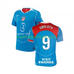 Camiseta 3ª Atlético Madrid Alexander Sorloth 9 Hombre 2025-2026 Manga Corta