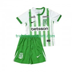 Camiseta 1ª Atletico Nacional Niño 2025 Manga Corta