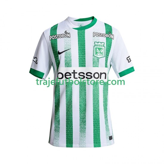 Camiseta 1ª Atletico Nacional Hombre 2025 Manga Corta