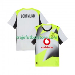 Camiseta 2ª Borussia Dortmund Hombre 2025-2026 Manga Corta
