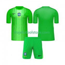 Camiseta 1ª Brasil Portero Niño 2026 Manga Corta