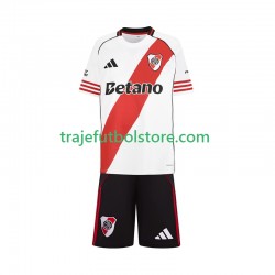 Camiseta 1ª CA River Plate Niño 2025-2026 Manga Corta