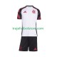 Camiseta 2ª CR Flamengo Niño 2025-2026 Manga Corta