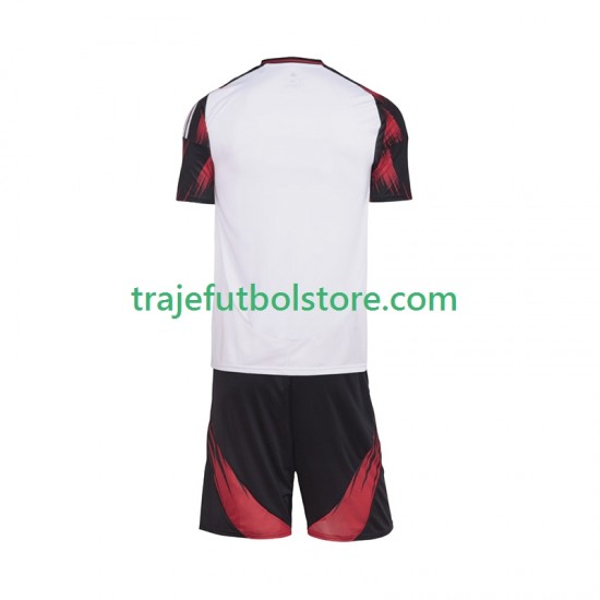 Camiseta 2ª CR Flamengo Niño 2025-2026 Manga Corta