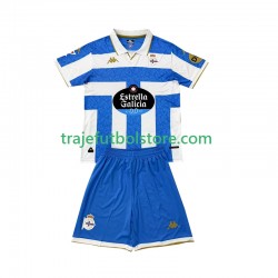 Camiseta 1ª Deportivo La Coruna Niño 2025-2026 Manga Corta