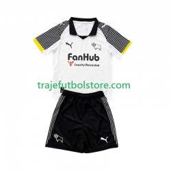 Camiseta 1ª Derby County Niño 2025-2026 Manga Corta