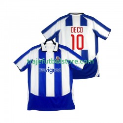 Camiseta 1ª FC Porto DECO 10 2003 Retro Hombre 2004 Manga Corta