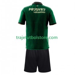 Camiseta 4ª Feyenoord Rotterdam Niño 2025-2026 Manga Corta