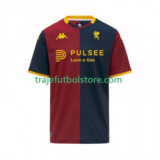 Camiseta 1ª Genoa Hombre 2025-2026 Manga Corta