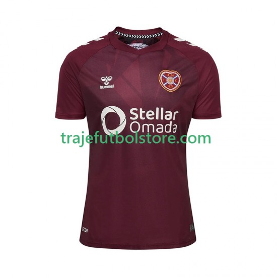 Camiseta 1ª Hearts Hombre 2025-2026 Manga Corta