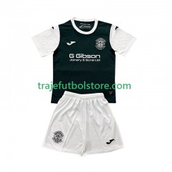 Camiseta 1ª Hibernian Niño 2025-2026 Manga Corta