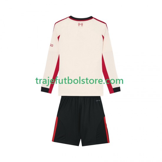 Camiseta 2ª Liverpool Niño 2025-2026 ML