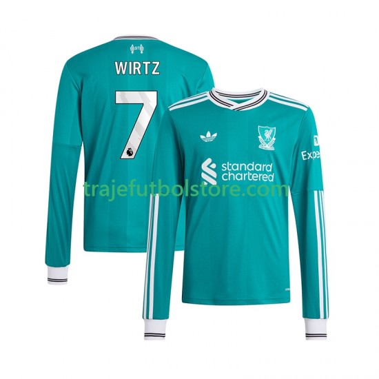 Camiseta 3ª Liverpool Florian Wirtz 7 Hombre 2025-2026 ML