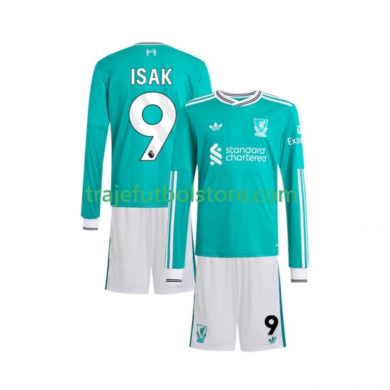 Camiseta 3ª Liverpool ISAK 9 Niño 2025-2026 ML