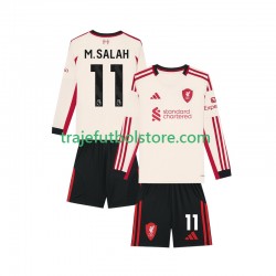 Camiseta 2ª Liverpool Mohamed Salah 11 Niño 2025-2026 ML