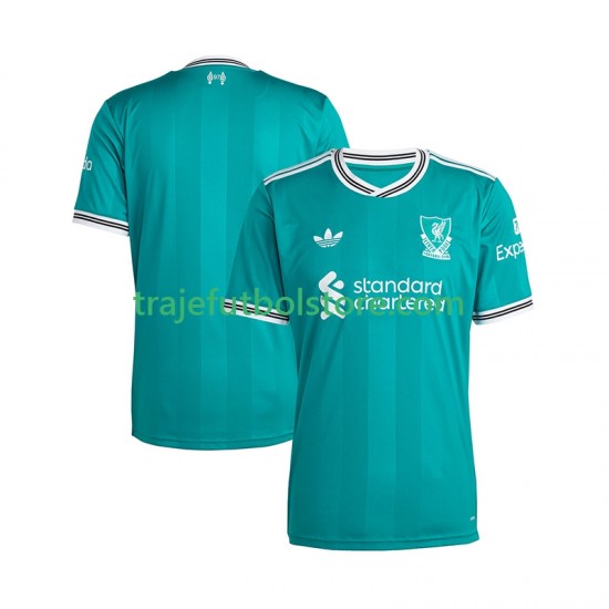 Camiseta 3ª Liverpool Hombre 2025-2026 Manga Corta