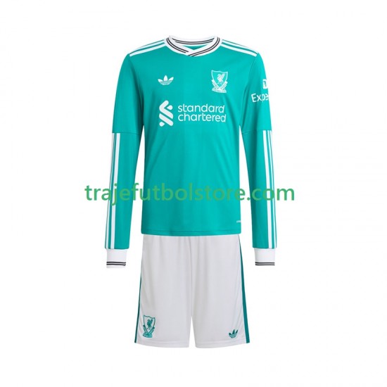 Camiseta 3ª Liverpool Niño 2025-2026 ML