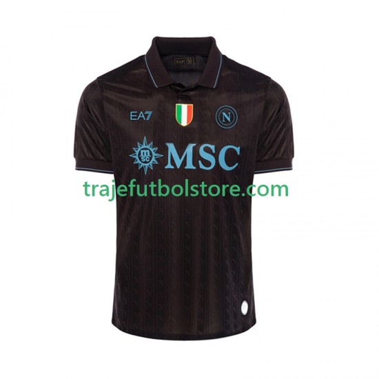 Camiseta 3ª Napoli Hombre 2025-2026 Manga Corta