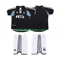 Camiseta 2ª Newcastle United 2000 2001 Retro Niño Manga Corta