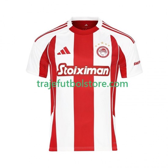 Camiseta 1ª Olympiacos Hombre 2025-2026 Manga Corta