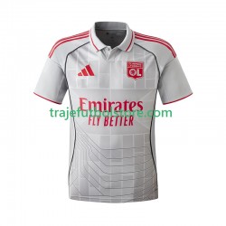 Camiseta 3ª Olympique de Lyon Hombre 2025-2026 Manga Corta