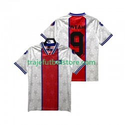Camiseta 2ª Paris Saint-Germain WEAH 9 1995 Retro Hombre 1994 Manga Corta