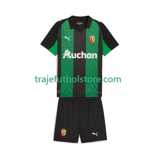 Camiseta 2ª RC Lens Niño 2025-2026 Manga Corta