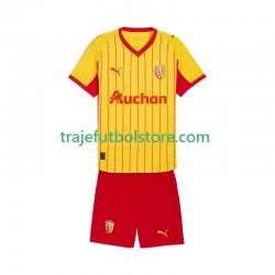 Camiseta 1ª RC Lens Niño 2025-2026 Manga Corta