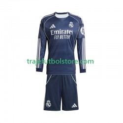 Camiseta 2ª Real Madrid Niño 2025-2026 ML