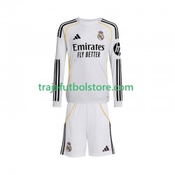 Camiseta 1ª Real Madrid Niño 2025-2026 ML