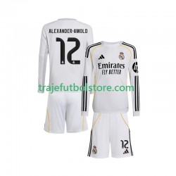 Camiseta 1ª Real Madrid Trent Alexander-Arnold 12 Niño 2025-2026 ML